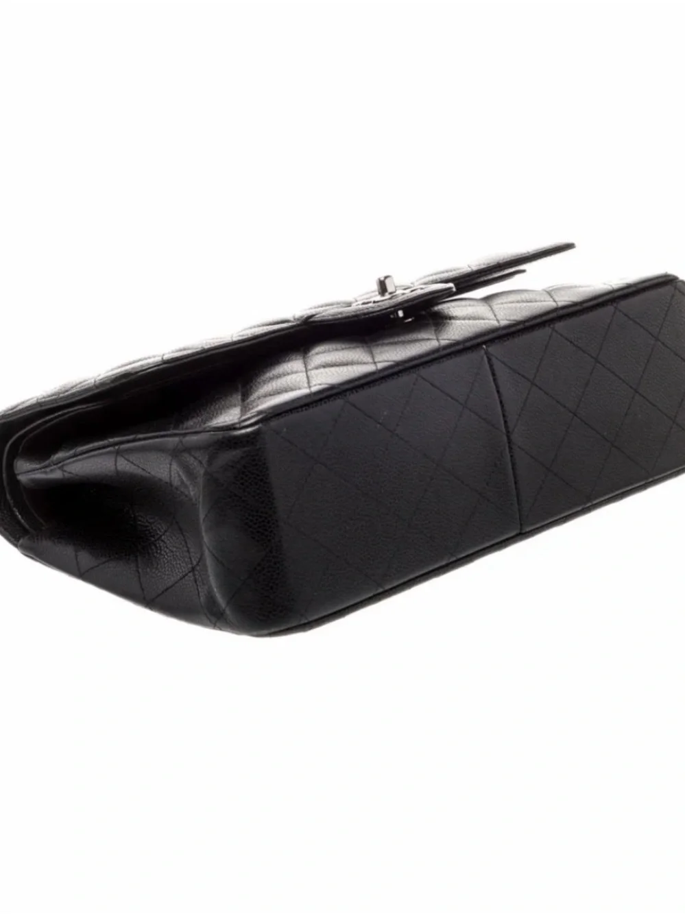 Chanel Jumbo Classic Quilted Flap Bag in Black